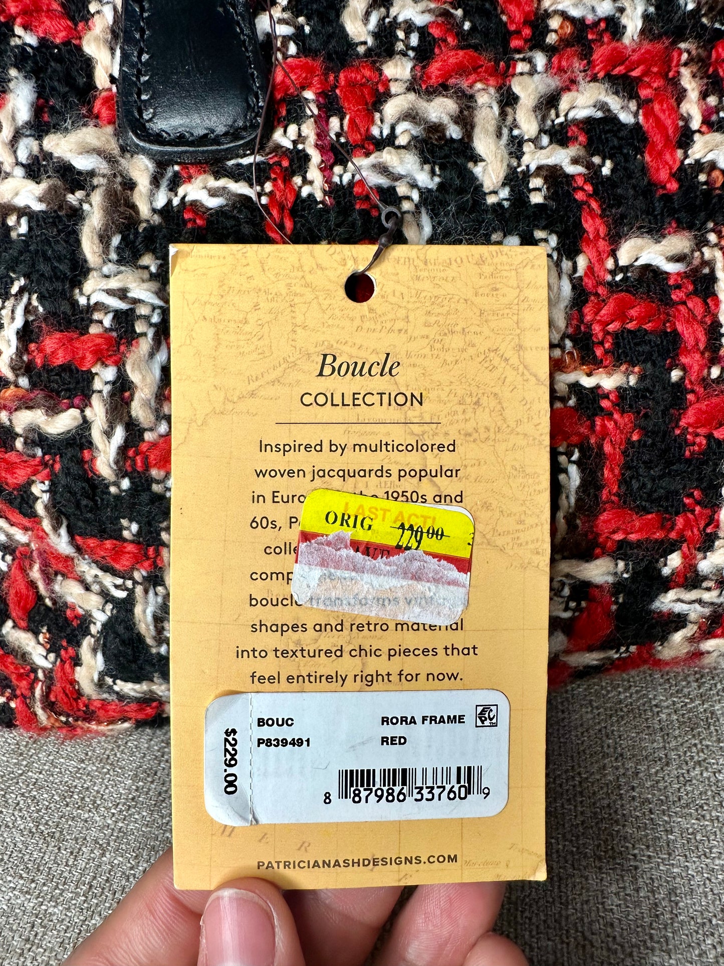 Designer Rora Frame Satchel