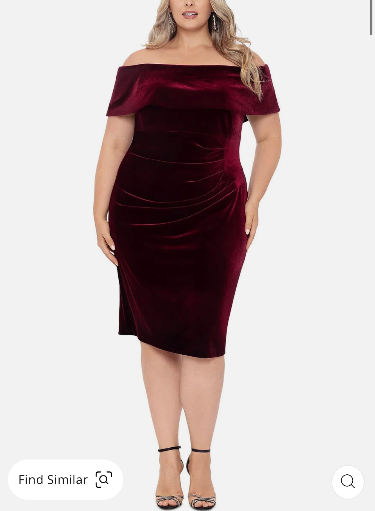 Plus Womens Velvet Knee Bodycon Dress Villafran Boutique Plus Womens Velvet Knee Bodycon Dress Villafran Boutique