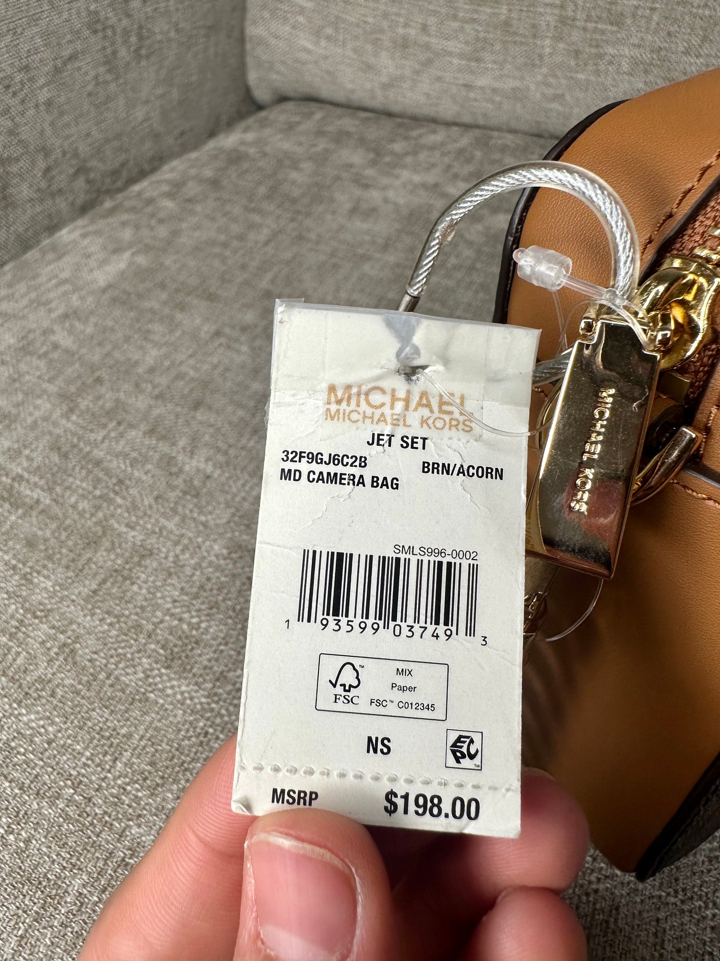 Designer
Ginny Medium Logo Stripe Crossbody Bag