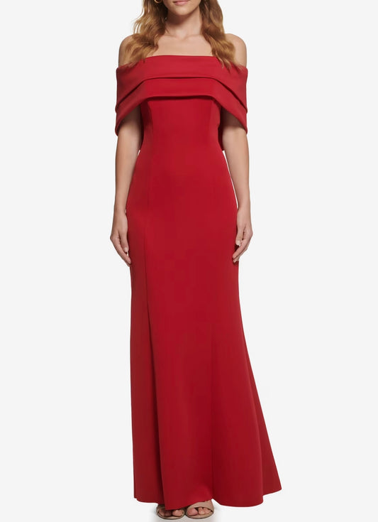 Designer Off-The-Shoulder Gown