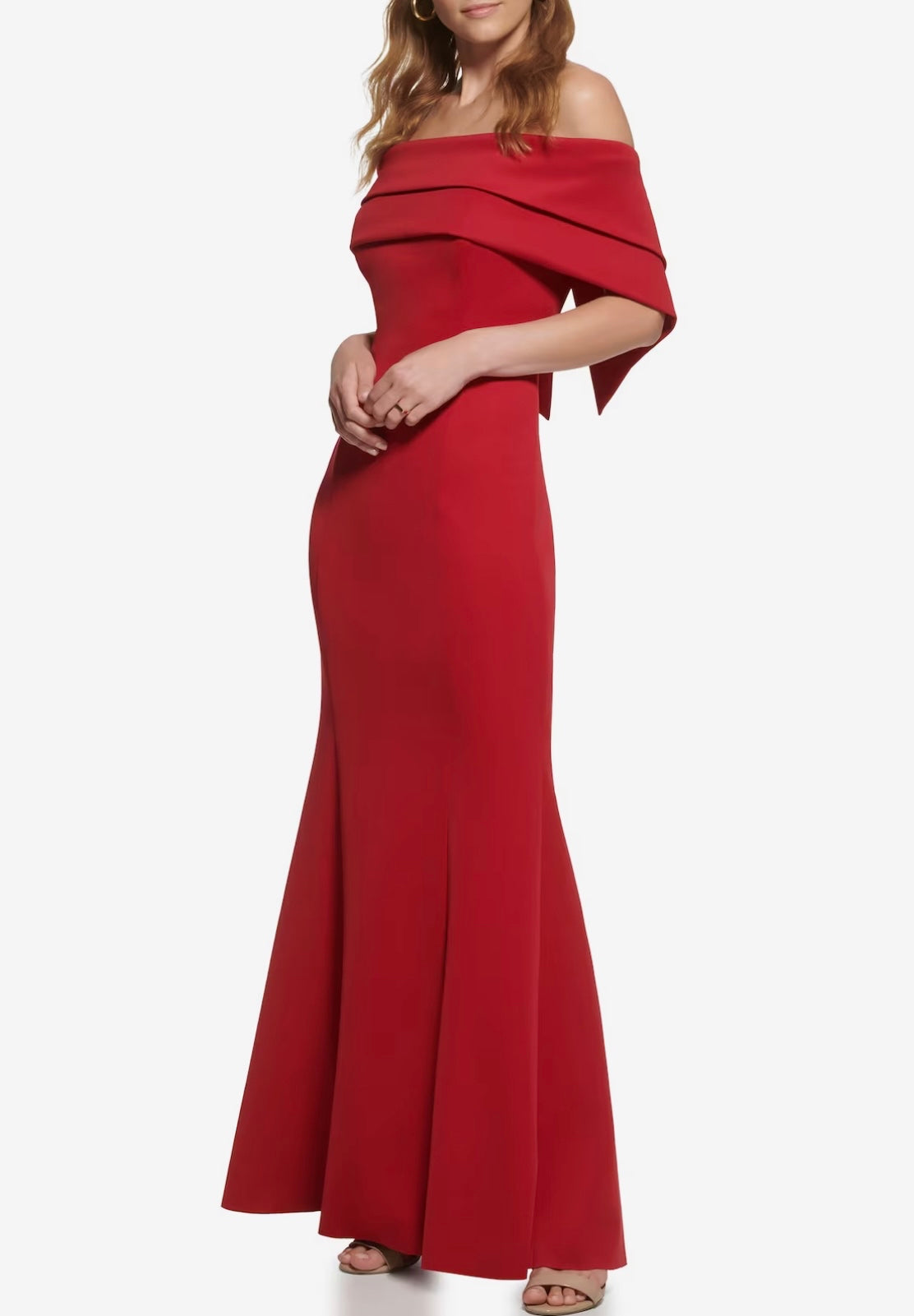 Designer Off-The-Shoulder Gown