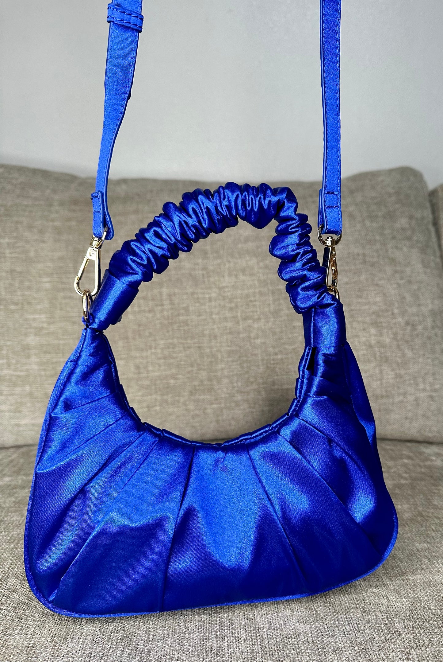 Designer Royal Blue Handbag