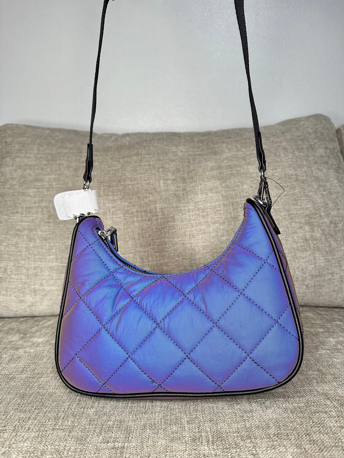 Designer Nylon Quilted Chilsea Crossbody Bag New