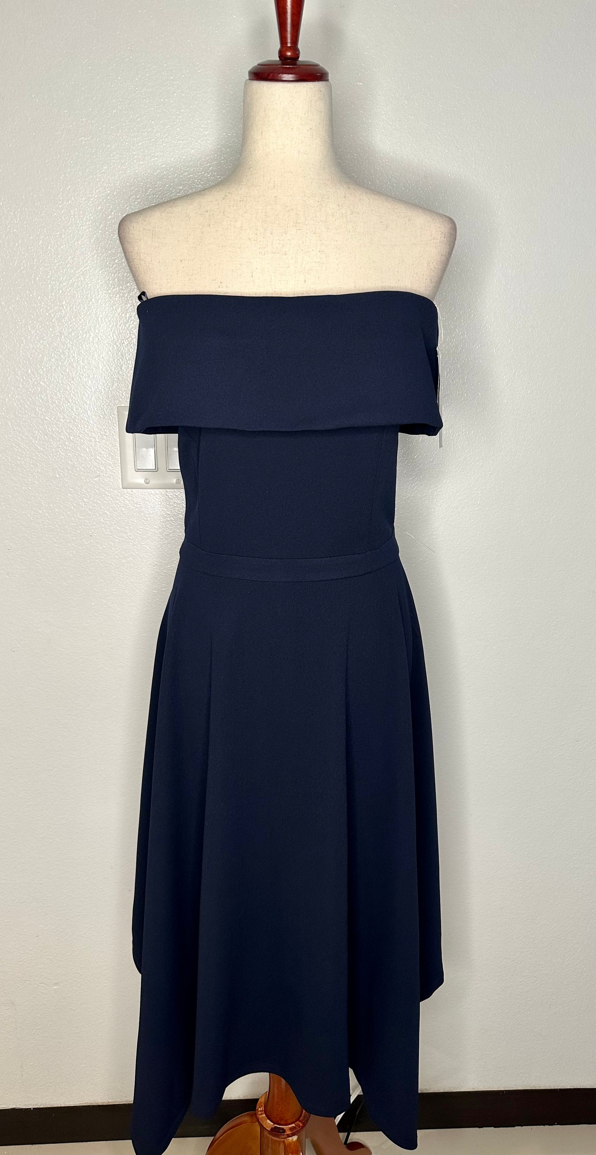off the shoulder handkerchief dress BiZtdJrK Halloween Costume for Women Medieval Renaissance Dresses Off Shoulder Bell Sleeve Handkerchief Dress, Navy, M