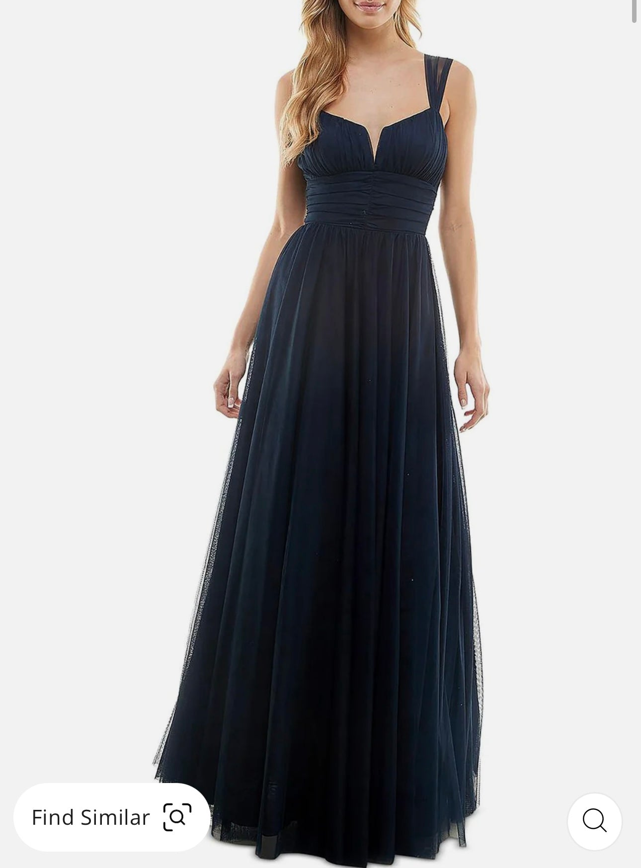 Womens Pleated Evening Dress