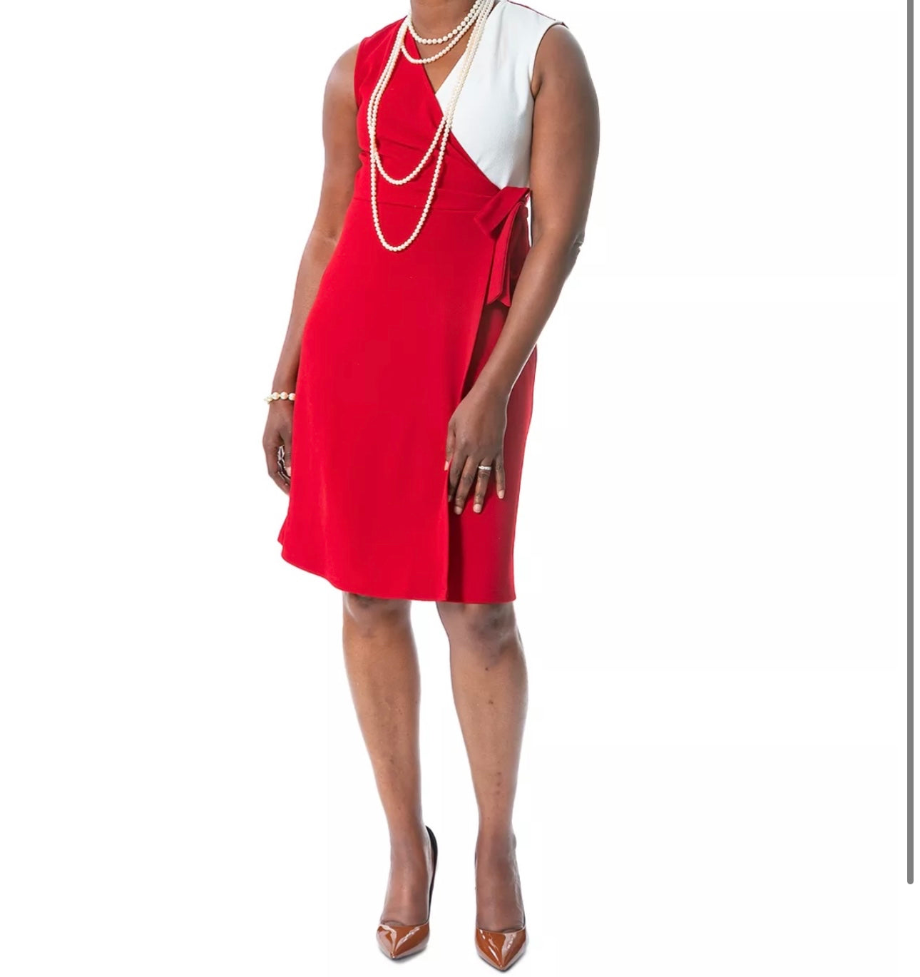 crimson and cream dress Crimson and Cream